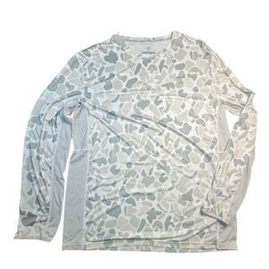 Champion Vintage USA Made Crewneck Sweatshirt Large Heather Gray Embroidered